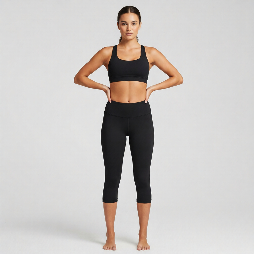 Women’s High-Waist Capri Leggings