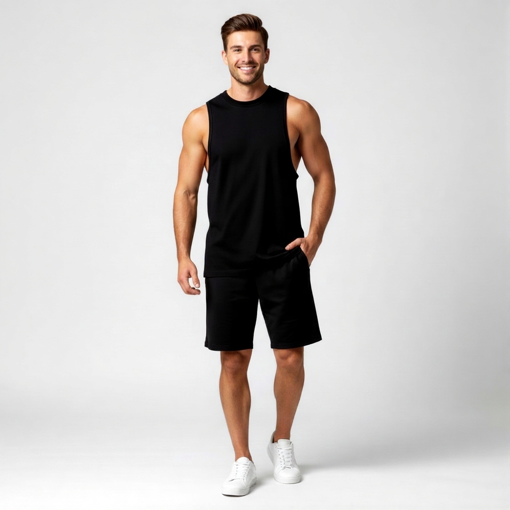 Mens Cut-Off Tank