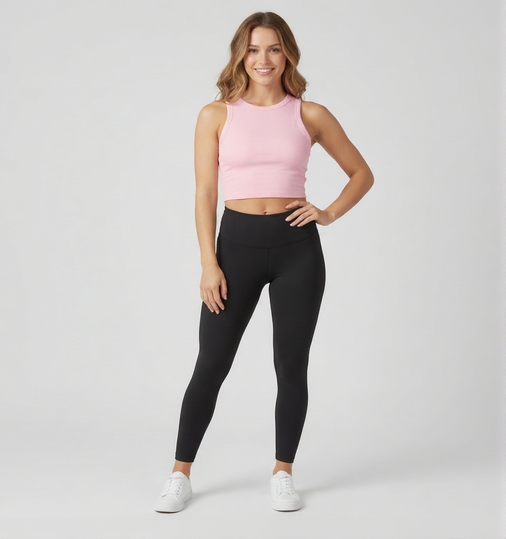 Women's Mid Length Racer Tank